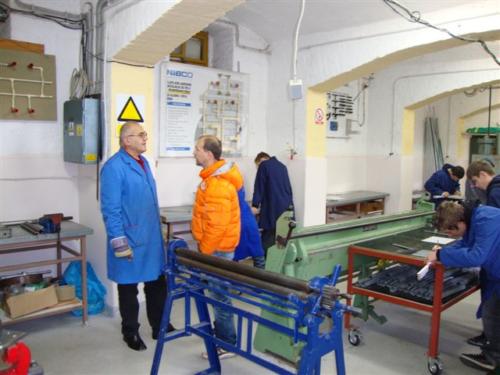 Biloglav u razgovoru sa kolegom iz Zagreba